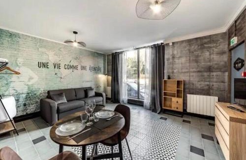 Charbonnieres-les-Bains Apartment | Studio AVENTURE - Le Méridien #Lave-vaisselle #Wifi #Ventilateur