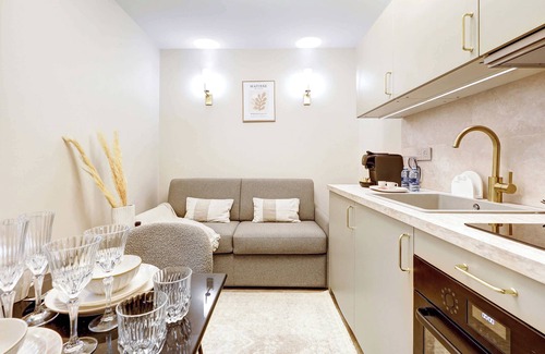 Amerique Apartment | Studio avec climatisation près de Republique