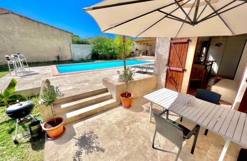 Lorgues Villa | Studio avec jacuzzi et piscine