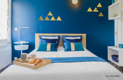 Vemars Apartment | Studio Bleu - Parc Astérix - Mer de Sable - Villepinte - Aéroport CDG