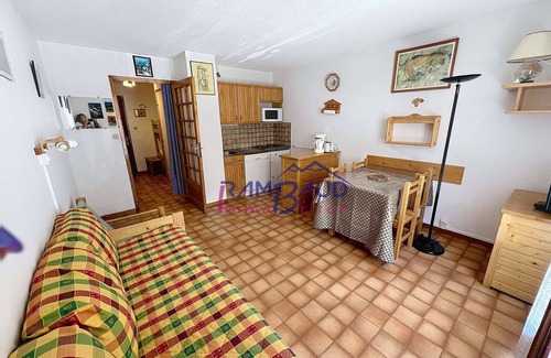 Valloire Apartment | Studio Cabin 4 People Resort Center