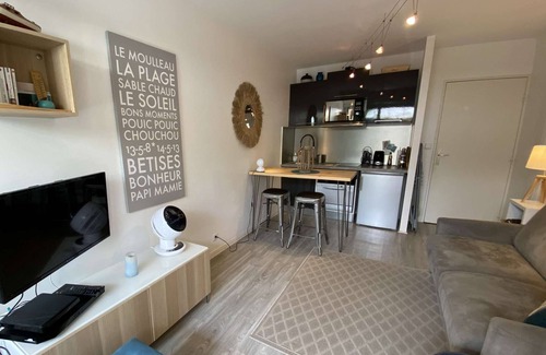 Le Moulleau Apartment | Studio cabin with beautiful terrace near the beach