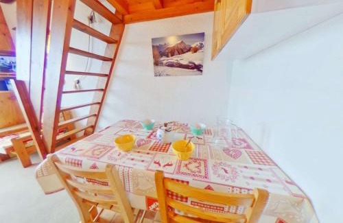 Les Saisies Apartment | Studio cabine 4 pers., Les Saisies, bal., kitchenette, prox. centre et ski - FR-1-594-145
