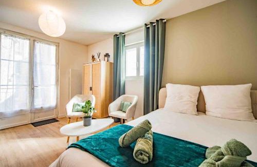 Monnaie Apartment | Studio - Calme - Confort - Proche de Tours