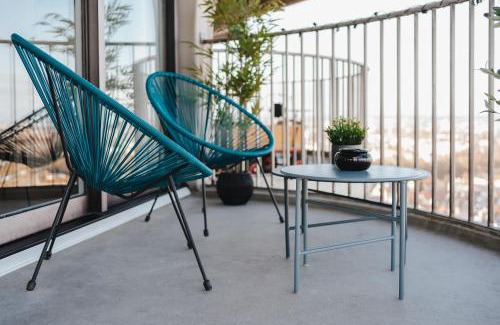 Antonsviertel Apartment | Studio CLOUD 21 Augsburgs atemberaubendster Ausblick