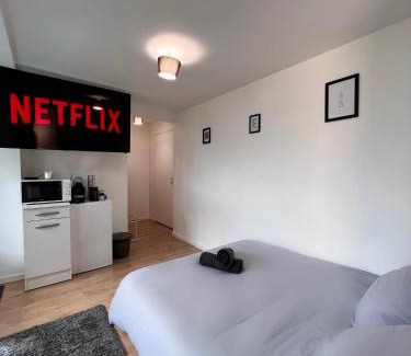Montmagny Apartment | Studio Cosy spa