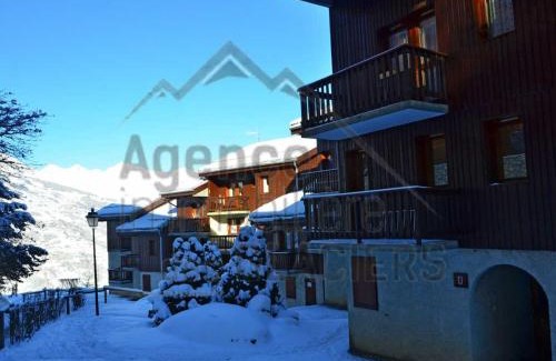 Montchavin Apartment | Studio divisible proche pistes, 4 pers., parking, belle vue - FR-1-329-5