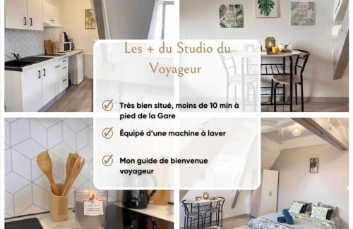 Sainte-Savine Apartment | Studio du Voyageur - Machine à laver - Proche gare