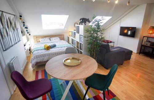 Anatole France Danton Apartment | Studio "En Coeur de Ville" - Proche Mairie et Quartier Perret - Calme et Charmant