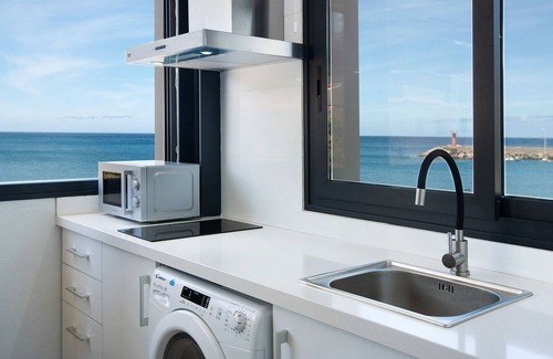 La Aldea de San Nicolas Apartment | Studio 'De Sebastian 2' close to the Beach with Sea View, Covered Terrace & Wi-Fi
