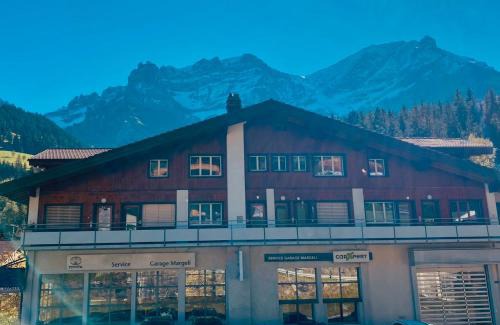 Adelboden Apartment | Studio im modernen Alpenstyle