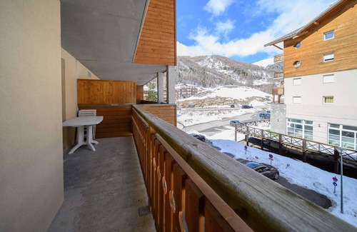 Allos Apartment | Studio in Alps with Pool near Ski Resort