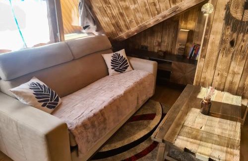 Saint-Jean-de-Sixt Apartment | Studio Lachat - Centre village, vue montagnes - AravisTour