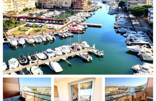 Le Port Apartment | Studio Le Ponton - Vue Marina- Parking Clim Wifi