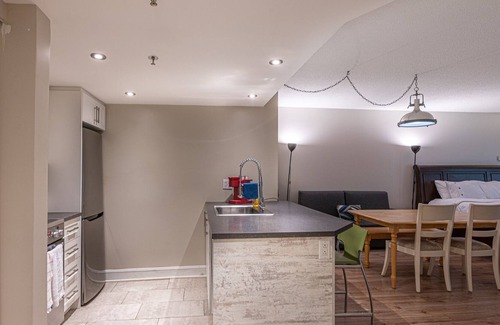 Saint-Sauveur House | Studio lit King avec Cuisine
