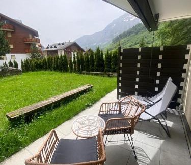 Leukerbad Apartment | Studio magnifique avec terrasse spacieuse et jardin Loèche-les-Bains Vacances