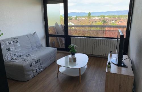 Gaillard Apartment | Studio Melbourne - Vue Montagne - Parking - Proche Genève