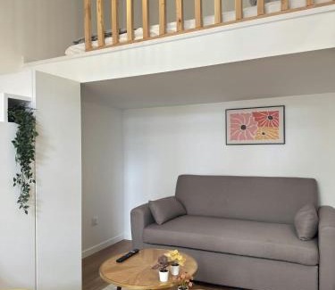 Sainte-Anne - Faubourg Noyon Apartment | Studio Mezzanine Cozy - 4 pers - Gare & Centre