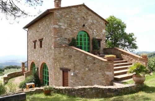 Monte Vibiano Vecchio Apartment | Studio Mit Balkonblick Ins Bergige Grüne