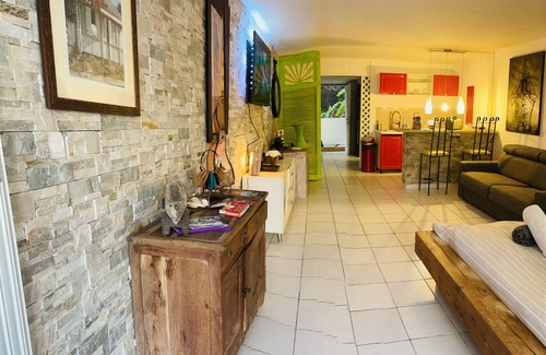 Cul de Sac Apartment | Studio Orchidée 5m from the most beautiful beach of Saint Martin
