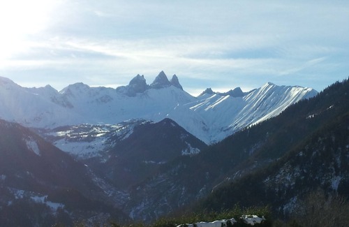 Le Corbier Apartment | Studio overlooking ski slopes in Savoy