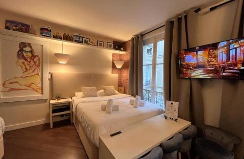 Saint-Merri Apartment | Studio Pompidou - rue des Temples 3 places