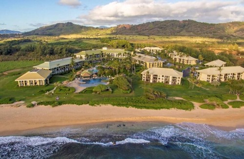 Hanamaulu House | Studio Pool Ocean 1 Double Bed at Kauai Beach Resort