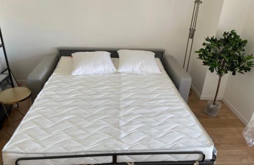 Republique–Point-du-Jour Apartment | Studio pour 2 personnes avec Balcon Metro Marcel Sambat