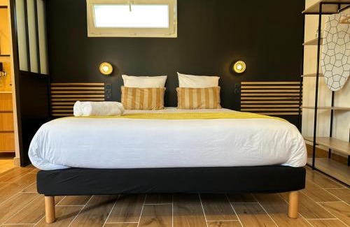 Fumel Apartment | Studio Preto - Confort moderne - Terrasse - Parking gratuit - Non fumeur