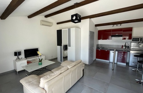 Lancon-Provence Apartment | Studio Provençal Avec Terrasse