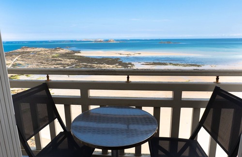 Dinard Apartment | Studio sea view Rêve de mer/Villa Ker Eole