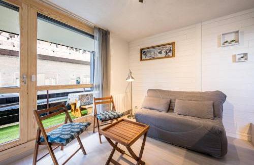 Plan Peisey Apartment | Studio Skis Aux Pieds
