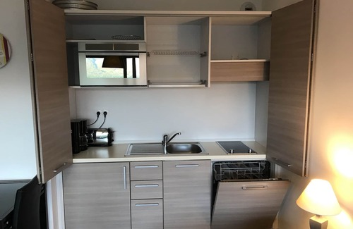 Porto-Vecchio Apartment | Studio standing for 2 terrace sea view and salines with pool wifi tt equipped