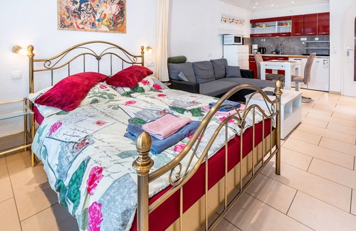 Bad Wildbad Apartment | Studio 'Tannenwald' with Balcony and Wi-Fi