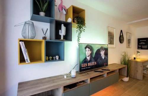 Costieres Apartment | Studio Terrasse & Parking gratuit en residence