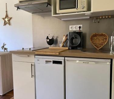 Saint-Chaffrey Apartment | Studio terrasse plein sud avec coin montagne