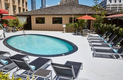 Ala Moana House | Studio Two Doubles with Kitchenette Room at Pagoda Hotel