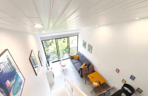 Calcatoggio Apartment | Studio with balcony and sea view