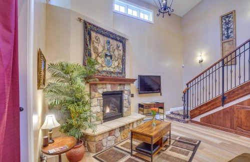 Cedar City Apartment | Studio with Fireplace Walk to Downtown Cedar City!