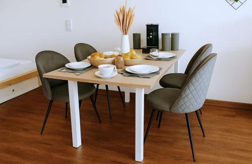 Langenau Apartment | Studioappartment mit Balkon