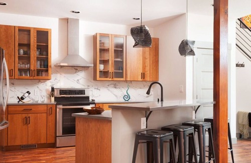 Old Town North House | Stunner w/Patio Mountain Views & Rainfall Shower