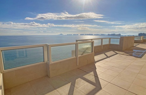 San Javier Apartment | Stunning apartment with huge terrace front line to the Mediterránean