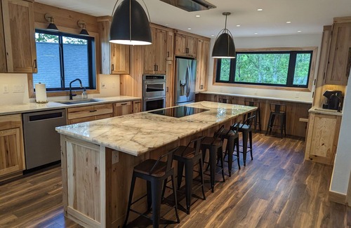 Woodruff House | Stunning 180 degree views from Gresham Retreat's 520 ft of private lakefront