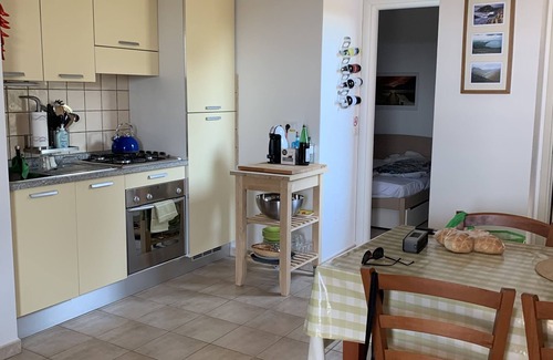 Spilinga Apartment | Stunning apartment, sleeps 4, sea views, set in tranquil gardens with pool.