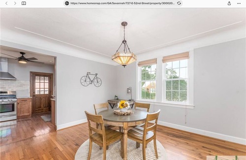Parkside House | Stunning Ardsley Park bungalow in duplex classic brick building