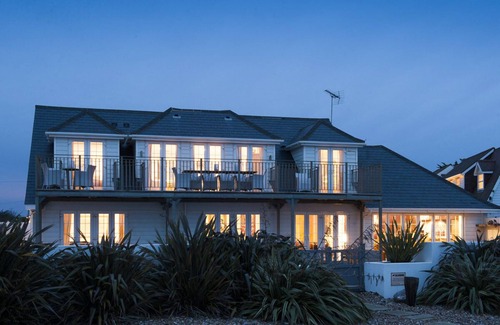 Littlehampton House | Stunning beach front property with sea views and hot tub featured in Tatler
