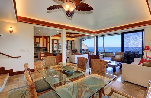 Wailea Condo | Stunning Beachfront Luxurious Corner Condo - Makena Surf E206 Enchanting Grounds