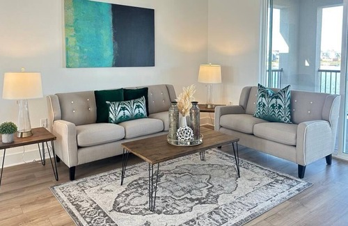 Lathrop Villa | Stunning Brand New Home on a Lake in an incredible neighborhood