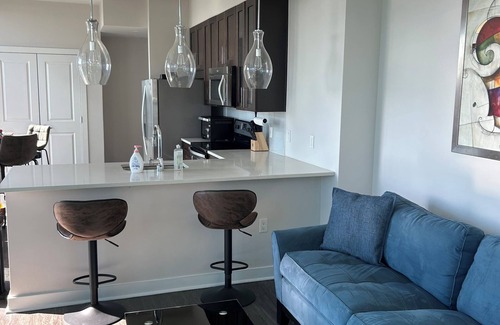 Lenox Apartment | Stunning Buckhead Retreat with Unbeatable Views & Premium Amenities