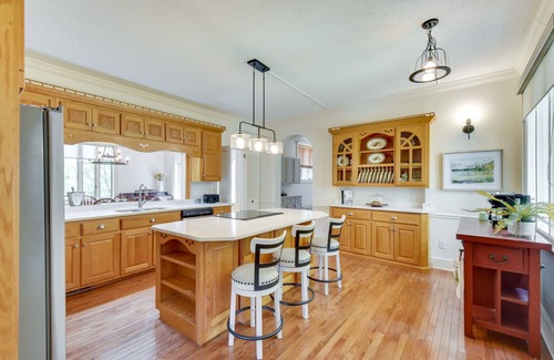 Clayton House | Stunning Clayton Tudor Home - Close to Downtown!